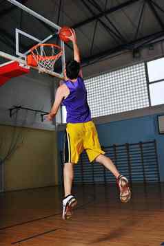 篮子球游戏球员体育运动大厅