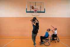 摄影师专业设备记录匹配国家团队轮椅玩匹配竞技场