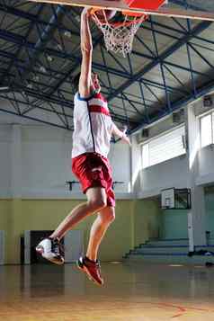 篮球跳