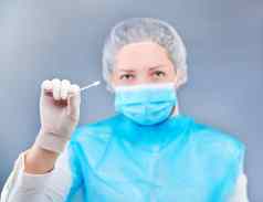 护士保护西装面具保护病毒