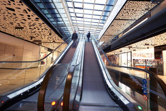 购物购物中心自动扶梯
