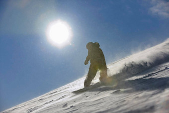 自由泳滑雪跳骑