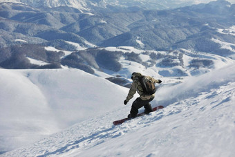 自由泳滑雪跳骑