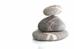 Zen石头反射孤立的