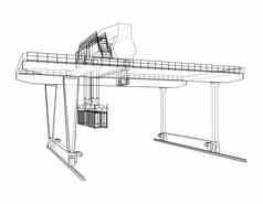 轨行龙门容器起重机大纲