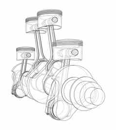 引擎曲轴活塞大纲