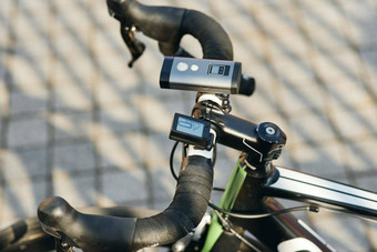 关闭拍摄专业自行车手把设备配件