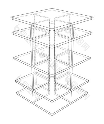 空展示大纲插图