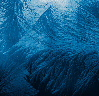 冬天背景圣诞节艺术概念冰霜冻窗口玻璃自然冷淡的模式纹理设计假期卡背景