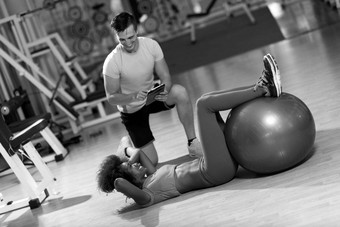 普拉提锻炼个人教练健身房