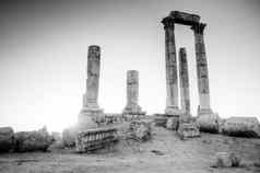 废墟寺庙赫拉克勒斯