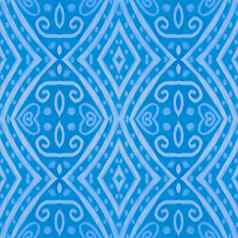 荷兰蓝色的马赛克摘要阿祖莱霍背景古董撒玛设计