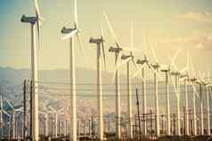 转换风能源风涡轮机科切拉谷风农场