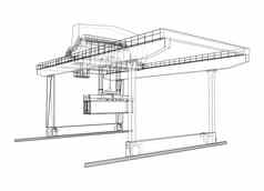 轨行龙门容器起重机大纲