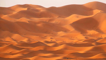 风景如画的撒哈拉<strong>沙漠沙漠</strong>摩洛哥景观
