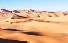 风景如画的撒哈拉沙漠沙漠摩洛哥景观