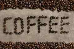 登记咖啡咖啡豆子