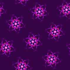 插图光栅无缝的模式比尔达拉斯闪亮的发光的淡紫色颜色黑暗淡紫色背景