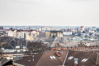 布尔诺捷克共和国哥特体系结构视图小镇