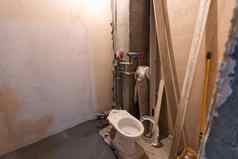 厕所。。。碗浴室修复卫生陶瓷管道水管道塑料水龙头地板上站厕所。。。