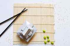 亚洲食物背景筷子对象
