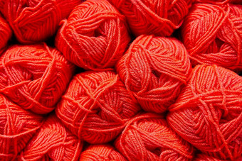 红色的球羊毛美丽的彩色的毛球羊毛纹理棉衣,纱自然材料针织有<strong>创意</strong>的的想法摘要Diy背景