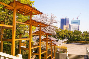 神社饰品樱桃花朵