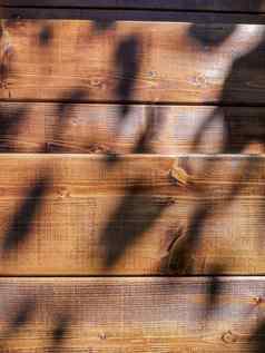 棕色（的）木墙板材纹理背景光影子分支机构玫瑰早....前面视图木栅栏古董温暖的木模式光影子最小的设计概念
