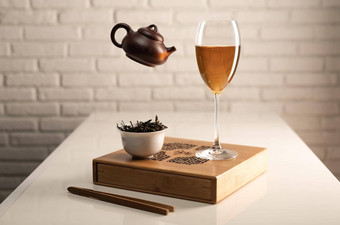 茶表格电器酒玻璃茶酿造