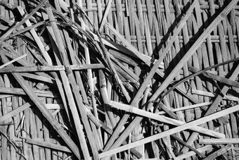 真正的自然摘要背景竹子吸管编织纹理席光黑暗黑色的白色灰色的颜色古董效果平静温暖的简单的生活风格情绪极简主义设计壁纸背景