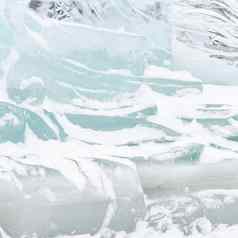 冰纹理背景变形冷冷淡的表面冰