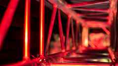 铝桁架照明设备照亮红色的光颜色