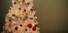 庆祝圣诞节风格裁剪工作室拍摄装饰圣诞节树