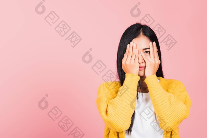 情绪脸表情精神压力抑郁厌烦沮丧疲倦图片-包图网企业站