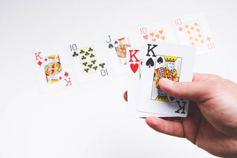 甲板玩卡片手球员交易卡片<strong>扑克</strong>游戏