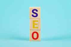 seo搜索引擎优化排名概念的想法促进交通网站seo搜索引擎优化词木块