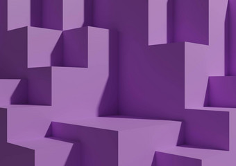 最小的紫罗兰色的背景工作室<strong>模型场景</strong>领奖台水平产品显示演讲几何水平建筑壁纸