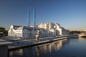 用户需求说明书费舍尔的雕塑大粘土bolotnaya路堤莫斯科河前面建筑全球经济文化聚会地点权力植物