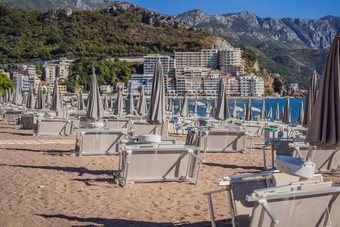 海滩黑山共和国准备好了<strong>旅游季</strong>节