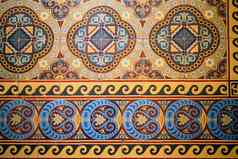 样品著名的metlakh瓷砖受欢迎的几百年前
