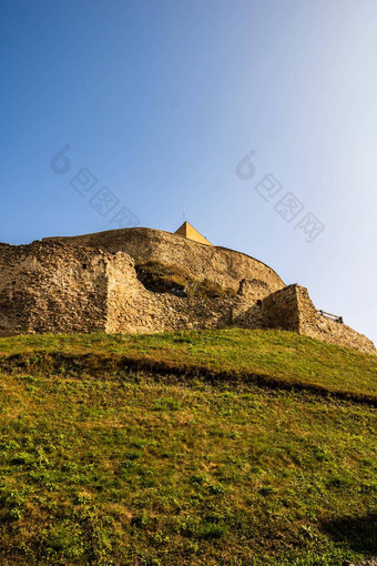 著名的卢比堡垒特兰西瓦尼亚罗马尼亚卢比城堡堡垒卢比