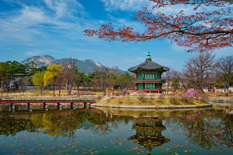 香<strong>原</strong>亭展馆Gyeongbokgung宫首尔南韩国