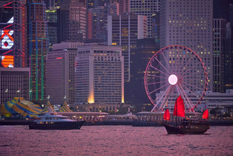 在香港香港天际线在香港香港中国