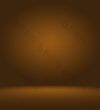 摘要光滑的棕色（的）墙背景布局设计工作室房间网络模板业务报告光滑的圆梯度颜色