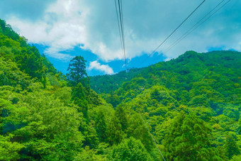 风景方案马索道