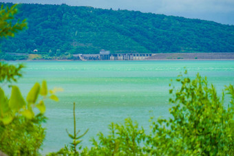 tadable湖大坝北海道韦卡瓦县