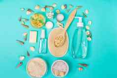 自然国内产品护肤品燕麦石油肥皂面部清洁剂
