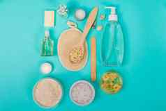自然国内产品护肤品燕麦石油肥皂面部清洁剂