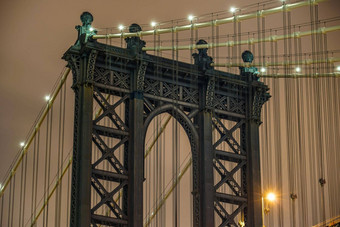 晚上曼哈顿桥