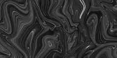 黑色的大理石墨水纹理丙烯酸画波纹理背景模式壁纸皮肤墙瓷砖豪华的